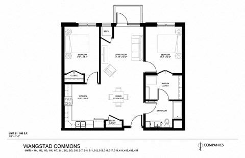 Wangstad Commons, Brooklyn Center, Minnesota